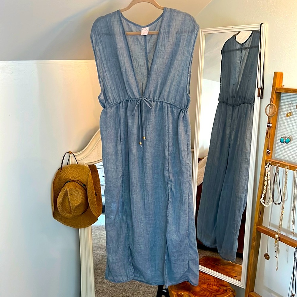 Swimsuit coverup L